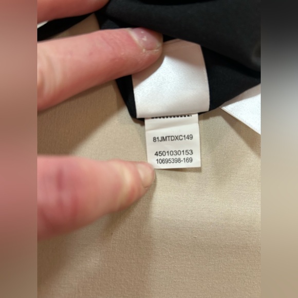 NWT Kasper Black Lined Sheath Dress Size 12 - Picture 8 of 10